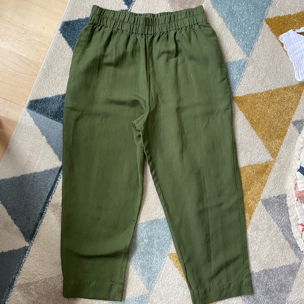 Madewell Huston Pull-On Cropped Pant NWT